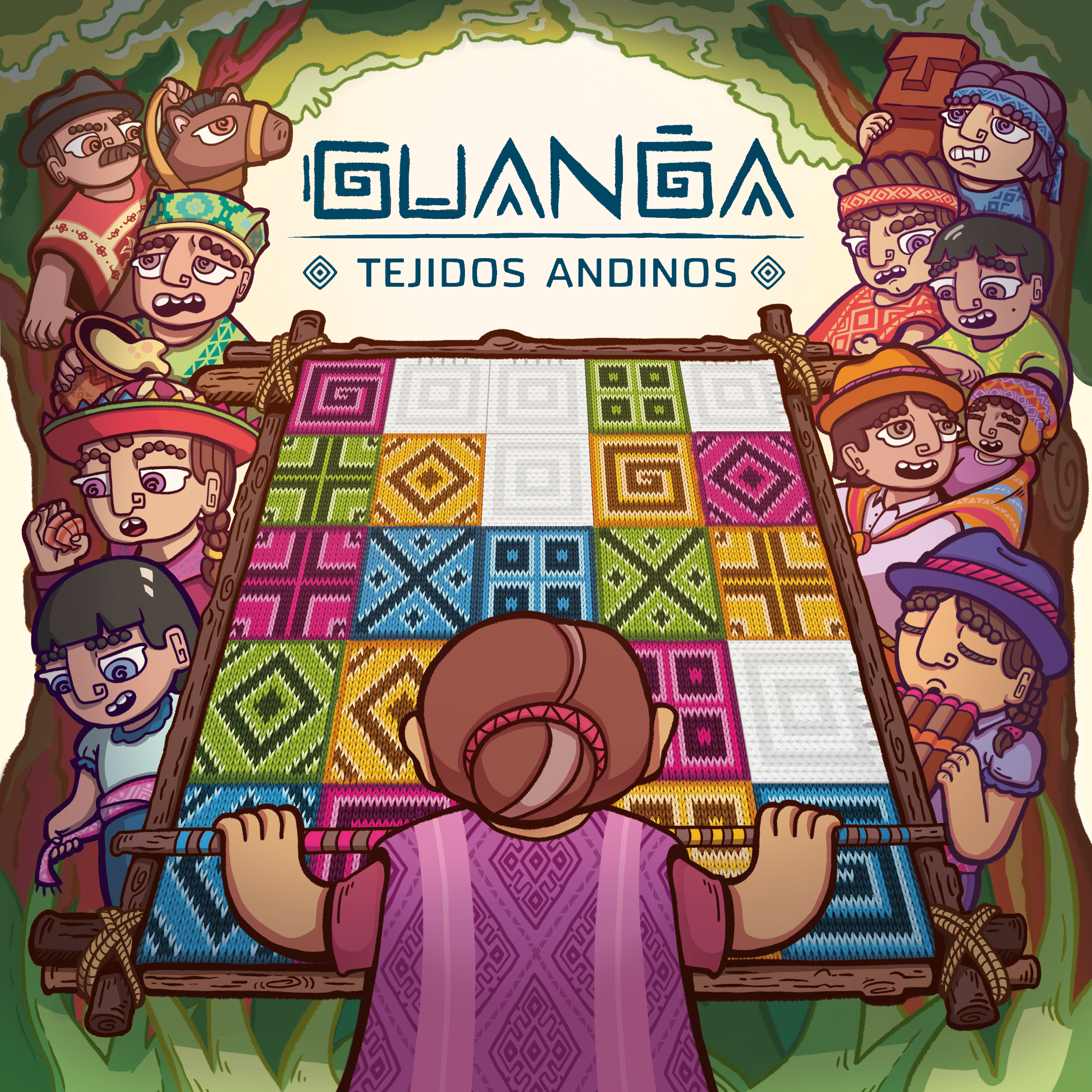 Guanga - tejidos Andinos - Maqui juegos